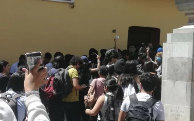 Estudiantes denunciados por la UG ante la FGE por toma de rectoría