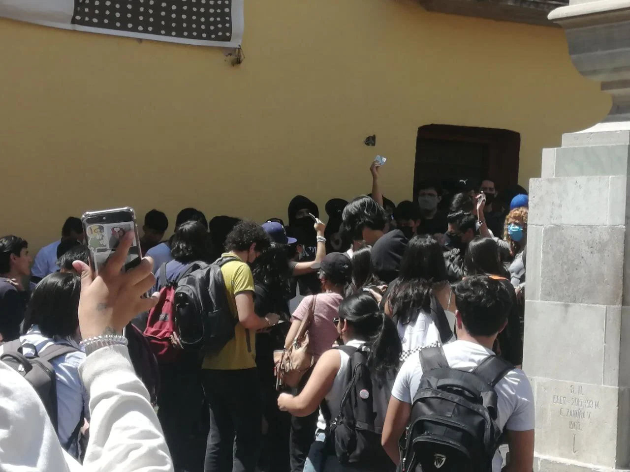 Estudiantes denunciados por la UG ante la FGE por toma de rectoría