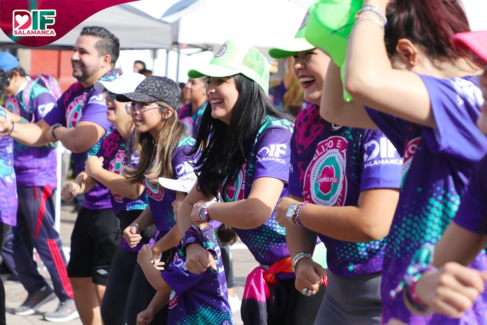 La Mega Zumba fue todo un éxito en Salamanca