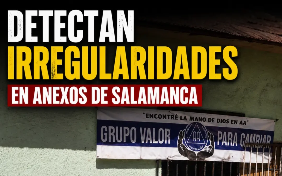 Irregularidades en anexos: detectan fallas en atención y supervisión