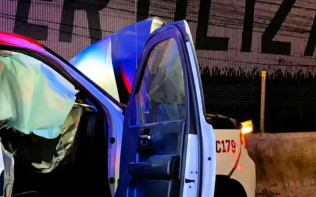 Choque de patrullas FSPE en Salamanca deja seis policías lesionados
