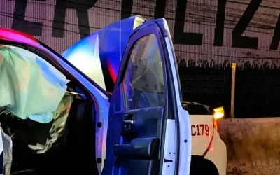 Choque de patrullas FSPE en Salamanca deja seis policías lesionados