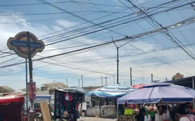 Locatarios del mercado Tomasa Esteves alertan por riesgo de cortocircuito debido a conexiones irregulares