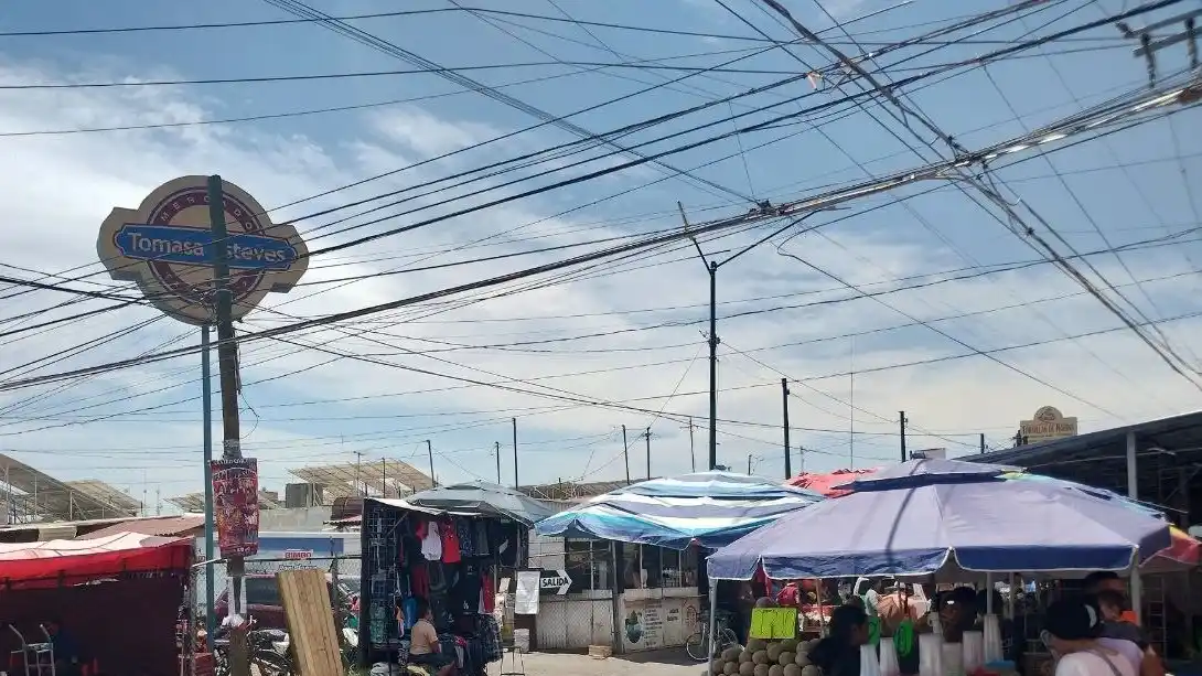 Riesgo de cortocircuito en mercado Tomasa Esteves